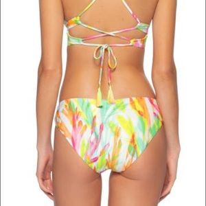 BECCA Coral Reef Printed Bikini Bottom
